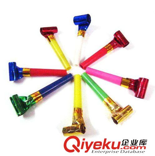 【派對道具】 生日派對用品 兒童玩具 生日吹龍 啦啦隊吹龍 口哨吹卷吹龍