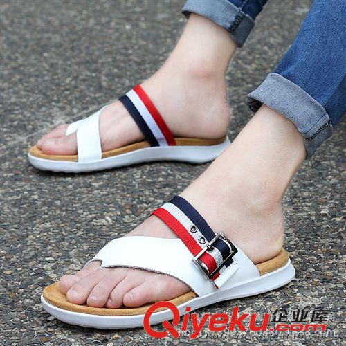 夏季拖鞋男女款式 男士涼鞋夏季zpzp透氣夾腳沙灘鞋男韓版潮流夾趾皮涼鞋男批發(fā)