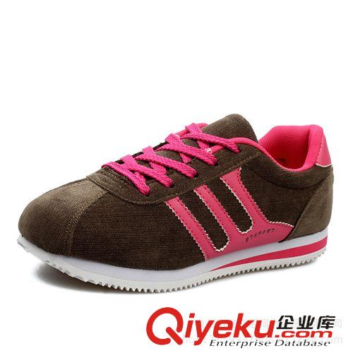 2014新款3月來(lái)襲 廠家直銷(xiāo)男女情侶跑步鞋夏季燈芯絨透氣休閑鞋阿甘鞋男鞋女鞋批發(fā)原始圖片2