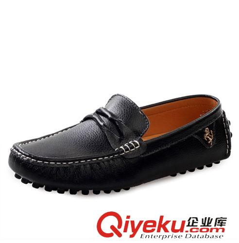 駕車鞋 真皮男鞋手工駕車鞋夏季舒適牛皮鞋休閑男式休閑豆豆鞋男鞋 批發