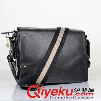 八黎 zp男包時尚休閑精品男士單肩包5069斜挎包帶鎖包蓋式一手貨源原始圖片2