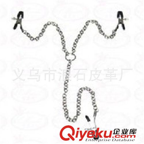 情趣鈴鐺乳夾 廠家直銷 情趣用品 成人性用品 調情刺激另類玩具長鏈子鈴鐺乳夾原始圖片2