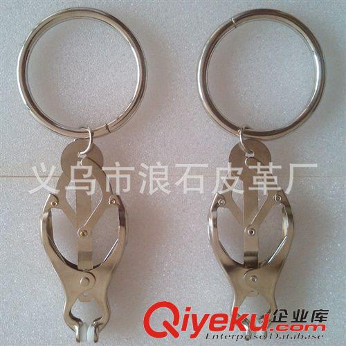 情趣鈴鐺乳夾 新款情趣蝴蝶圓圈乳夾 成人用品情趣用品 調情刺激束縛三葉草乳飾原始圖片2