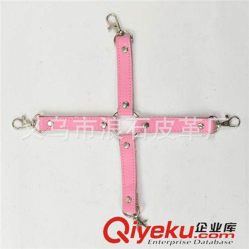 情趣配件 直銷供應(yīng)成人用品 情趣皮革十字扣 夫妻情趣用品批發(fā)原始圖片2