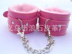 情趣skjk 成人用品 情趣皮革用品 粉色毛絨sk 另類玩具 廠家直銷