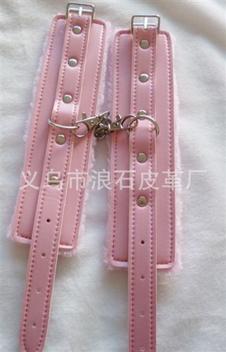 情趣skjk 成人用品 情趣皮革用品 粉色毛絨sk 另類玩具 廠家直銷