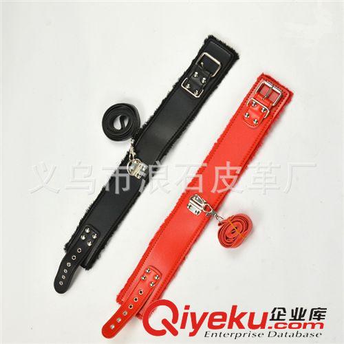情趣項圈 脖套 優質皮革項圈 帶鎖PU皮革項圈 男女情趣脖套 夫妻情趣用品批發