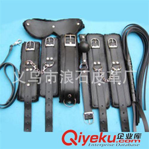 情趣組合套裝 情趣皮革用品 另類玩具 黑色七件套裝組合 愛愛游戲必備成人用品原始圖片2