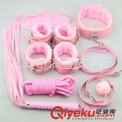 情趣組合套裝 情趣皮革用品 另類玩具 黑色七件套裝組合 愛愛游戲必備成人用品
