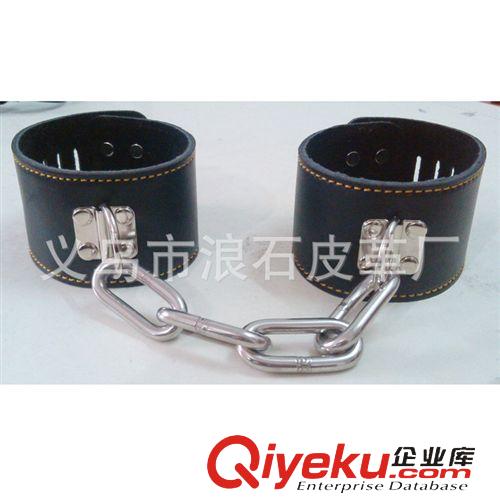 不銹鋼 成人用品 情趣用品優質皮革sk腳鐐捆綁束縛另類玩具粗鏈子sk原始圖片3