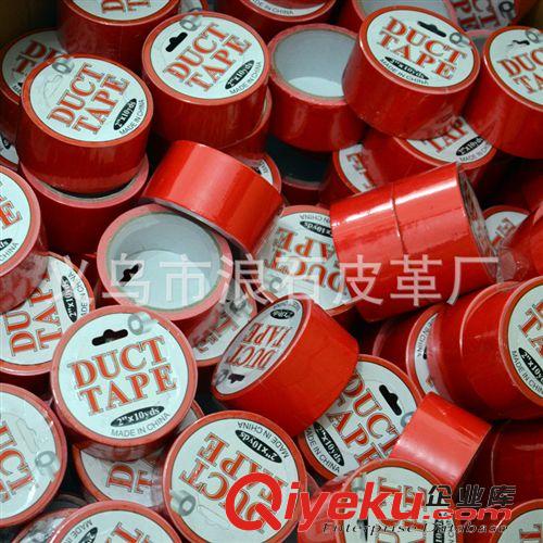 情趣棉繩 封口膠帶 成人用品情趣用品黑色紅色捆綁膠帶男女用束縛封口眼手腳性保健品原始圖片3
