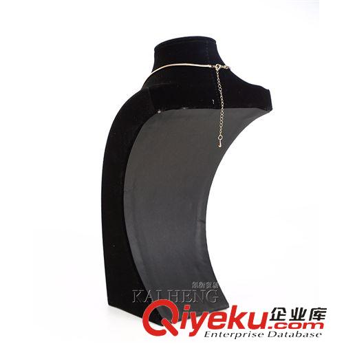 飾品展示架 【凱衡】多規格冰灰絨面模特架項鏈 脖架珠寶展示道具首飾飾品架