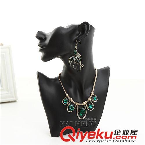 飾品展示架 【凱衡】tj樹脂側臉不帶手模特架首飾項鏈展示架耳環耳釘展示架