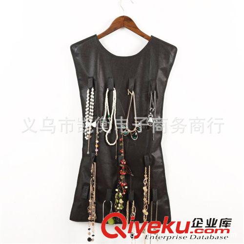 飾品展示架 衣服形狀飾品展示收納架雙面無紡布多種物品展示架多格飾品掛袋