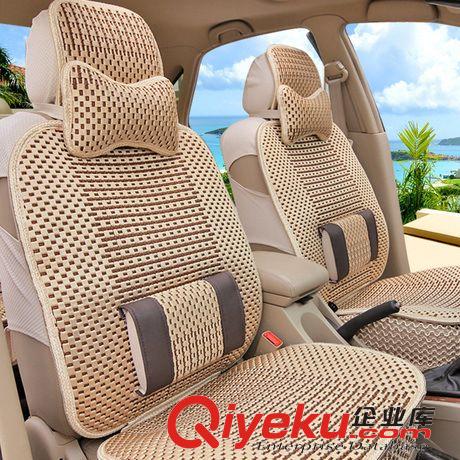 tj促銷處理 汽車座墊汽車用品四季座墊通用廠家直銷2015新款亞麻四季座墊