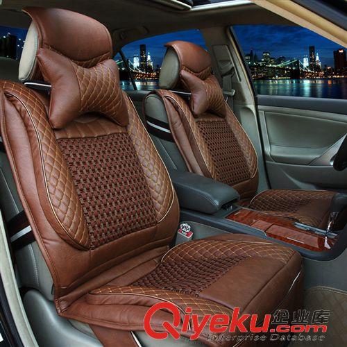 汽車坐墊 廠家直銷2015夏季新款汽車坐墊gd冰絲座墊皮革用品代發066原始圖片2
