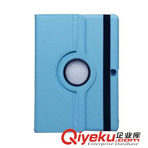 三星旋轉(zhuǎn)系列皮套 三星平板電腦保護套 旋轉(zhuǎn)荔枝紋 tab3 P5200 8.0寸休眠皮套 工廠