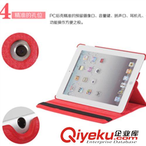 蘋(píng)果旋轉(zhuǎn)系列皮套 ipadair保護(hù)套 新款蘋(píng)果5平板電腦皮套休眠 旋轉(zhuǎn)荔枝紋 iPad5原始圖片3