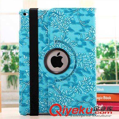 蘋果旋轉系列皮套 新款 iPad 6 air2 保護套 蘋果6平板電腦休眠 電壓 旋轉皮套 廠家