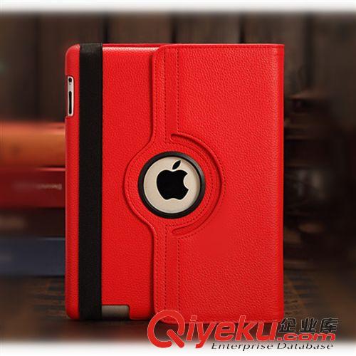 蘋果旋轉系列皮套 蘋果ipad234通用保護套  平板電腦休眠 荔枝紋旋轉皮套 廠家現(xiàn)貨原始圖片3