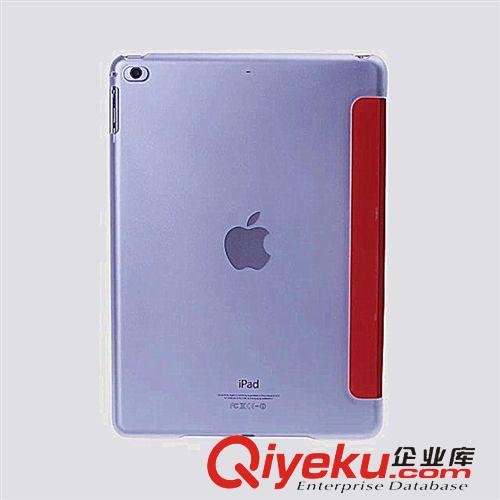 蘋果平板電腦電壓系列皮套 新款 蘋果6平板電腦皮套 ipad6 air2保護套 三折電壓透明殼 廠家原始圖片3