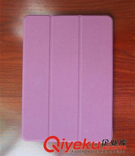 蘋果平板電腦電壓系列皮套 新款 IPAD6蘋果6磨砂透明殼三折電壓保護(hù)套 平板電腦皮套廠家批發(fā)