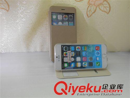 蘋果，小米手機套 iPhone6/ 5/5s手機保護套 皮套休眠 開窗智能觸摸翻開tpu透明殼原始圖片2