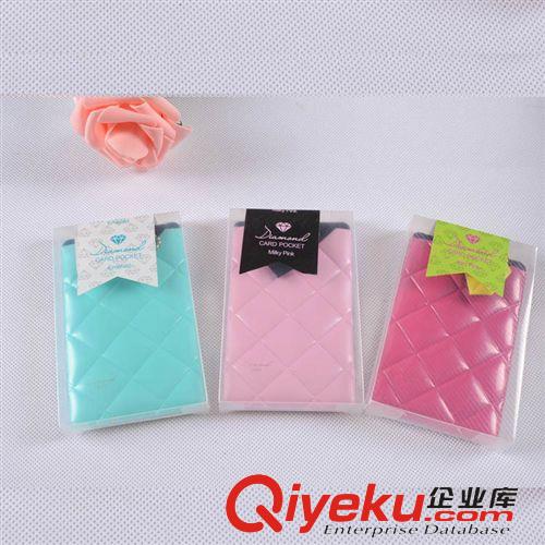 新品推薦 供應(yīng)韓國糖果卡套 鉆石卡套 公交卡套 證件套原始圖片3