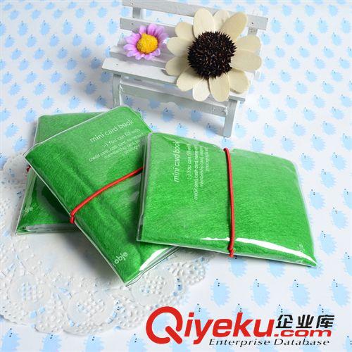 新品推薦 韓國play obje designPVC卡包 大容量皮繩卡包卡套  毛氈布卡包原始圖片2
