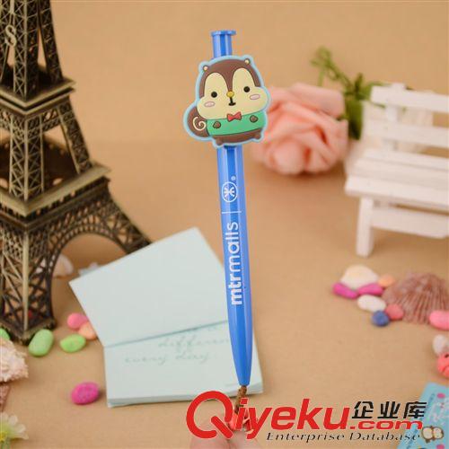 熱賣爆款 pvc軟膠筆 卡通圓珠筆 學(xué)生文具筆原始圖片3
