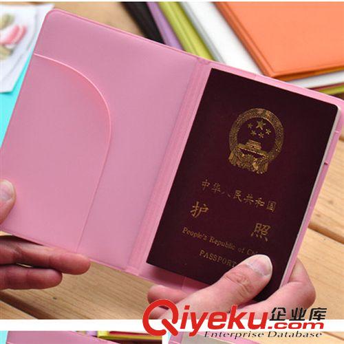 熱賣爆款 批發(fā)供應(yīng) 馬卡龍8色護照套 糖果色證件套 熱銷韓國文具證件包原始圖片3