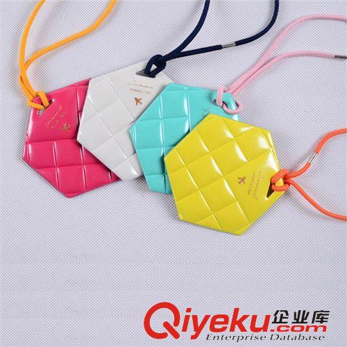 行李牌 批發(fā) PVC行李牌 鉆石亮面行李吊牌 箱包配件 行李牌定制