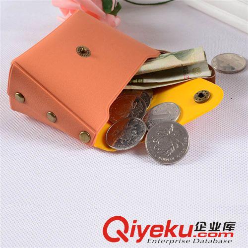 零錢(qián)包 廠家批發(fā) 韓國(guó)糖果色小零錢(qián)包 PVC零錢(qián)包 皮質(zhì)純色零錢(qián)包 硬幣包原始圖片2