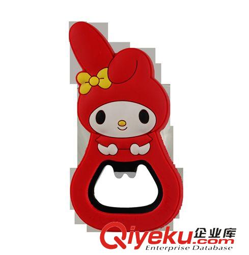 軟膠開瓶器 可愛卡通開瓶器 軟膠多功能啤酒啟瓶器 多功能冰箱貼 軟膠開瓶器