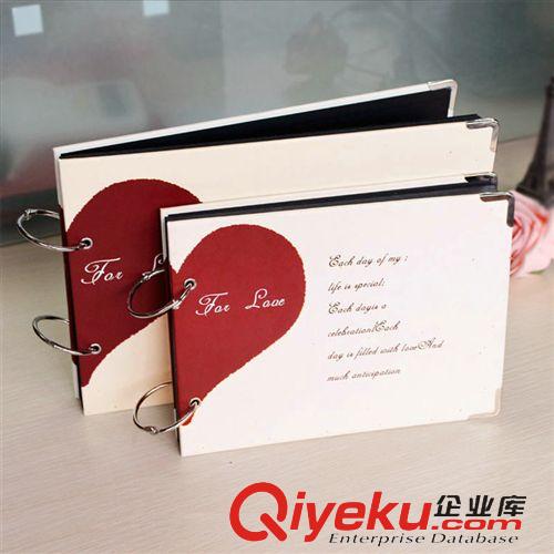 淘寶爆款 創(chuàng)意diy相冊 韓國影樓相冊 FOR LOVE手工DIY粘貼式黑卡相冊/影集