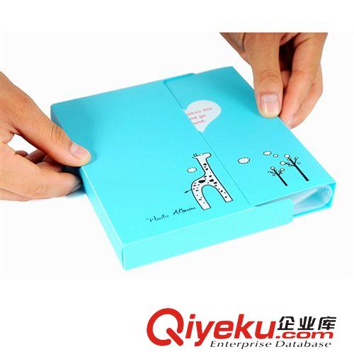 相冊 時代良品動物派對相冊 抽拉式兒童相冊 插頁式相簿 6寸禮品小相冊原始圖片2