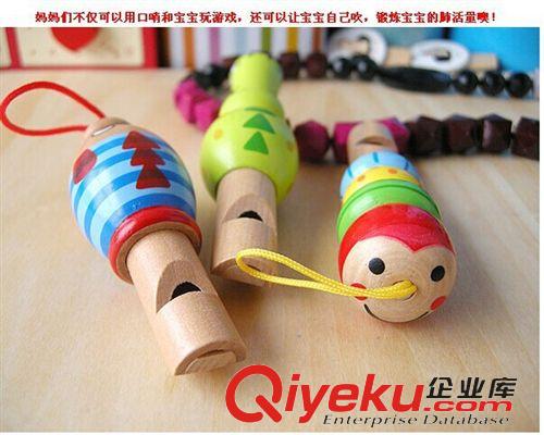 早教|啟蒙|教育|益智 新款tr環保木制卡通動物口哨 兒童吹奏玩具哨子 迷你哨子2884原始圖片2