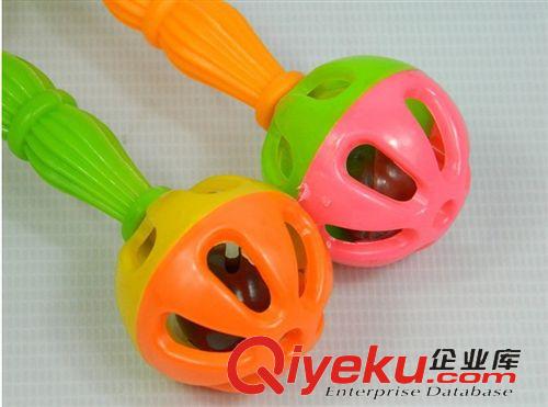寶寶玩具總動員 兒童玩具混批發(fā) 嬰兒早教塑料搖鈴?fù)婢?鈴鐺 12個/袋裝2870原始圖片3