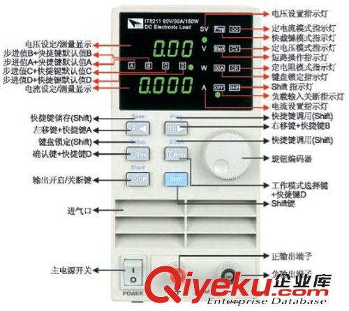 南京艾德克斯Itech 原裝zp艾德克斯IT8511升級版IT8511+ 電子負載 大量現貨延保3年
