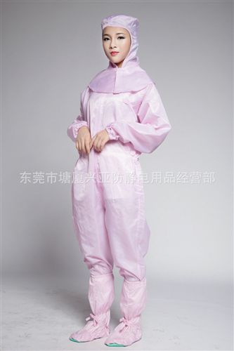 防靜電服，帽 廠家供應(yīng) 連體服披肩帽 高品質(zhì)潔凈服防靜電服