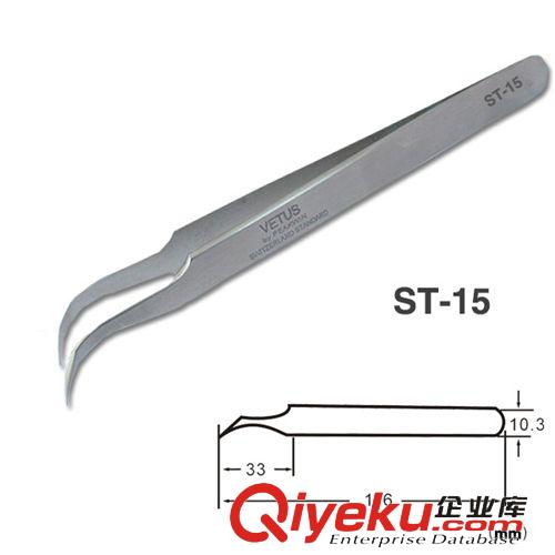 工作環(huán)境防靜電系列 VETUS不銹鋼鑷子6015