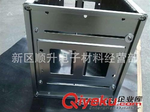 防靜電周轉(zhuǎn)箱系列 防靜電SMT上下料架PCB周轉(zhuǎn)箱 周轉(zhuǎn)架金屬底板外尺寸355*320*563mm原始圖片3