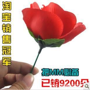 花类 【红色火把变玫瑰.袋装无说明书】魔术道具火把玫瑰情人节礼物16g