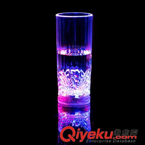 閃光主打系列 感應花直杯 發光酒杯 LED酒杯 創意發光杯 酒吧ktv派對酒杯批發
