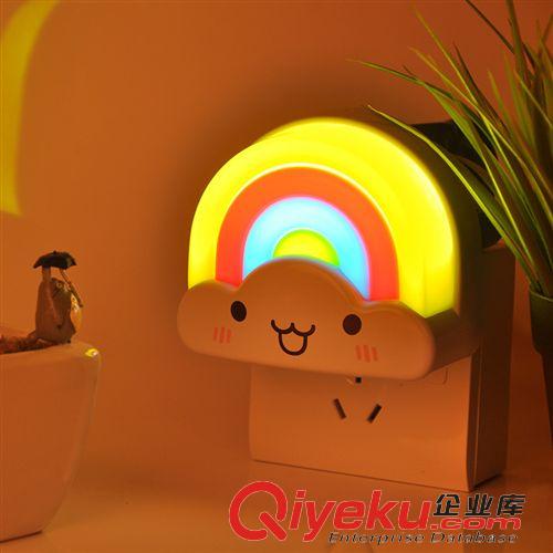 十一月新品 新品推薦 創(chuàng)意mini彩虹燈 智能光感應(yīng)光控小夜燈卡通gd夜燈原始圖片2
