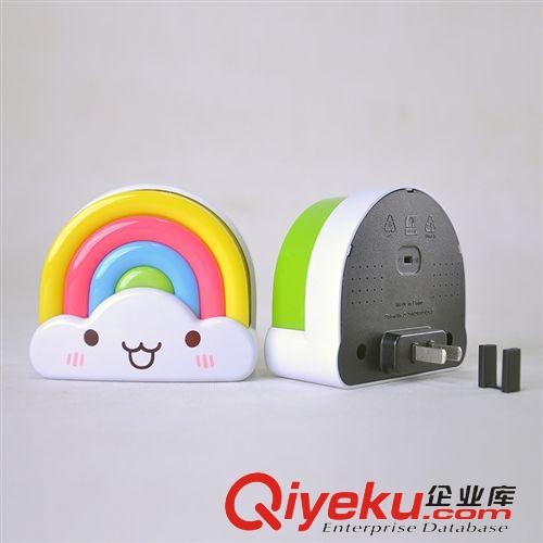 十一月新品 新品推薦 創(chuàng)意mini彩虹燈 智能光感應(yīng)光控小夜燈卡通gd夜燈原始圖片3