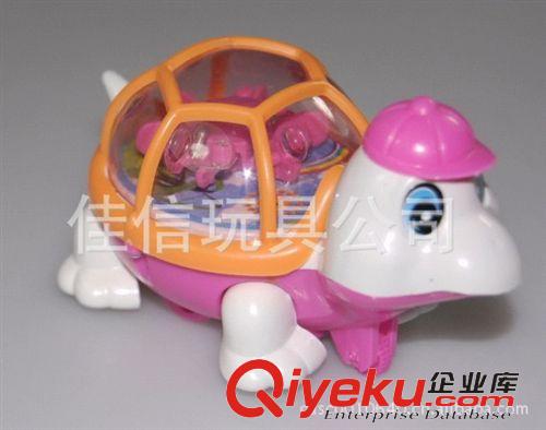 智益玩具  發光拉線烏龜 會跑會發光的小烏龜 拉線 發光兒童玩具 40