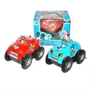 電動(dòng)玩具 電動(dòng)米奇翻斗車 迪士尼電動(dòng)迷你翻斗車 米奇車跑江湖兒童玩具批發(fā)原始圖片2