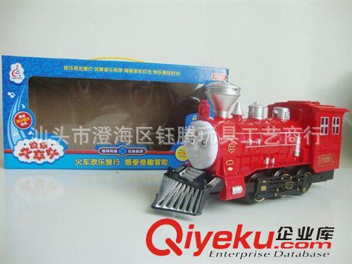 電動萬向系列 YT402834 塑料玩具批發 萬向托馬斯火車頭 有燈光會發聲音原始圖片2