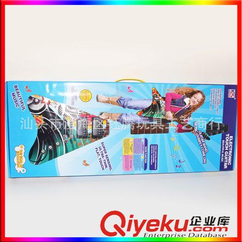 樂器系列 YT399694廠家供應(yīng)超薄平板觸摸型塑料空氣樂隊電子吉他玩具批發(fā)原始圖片3